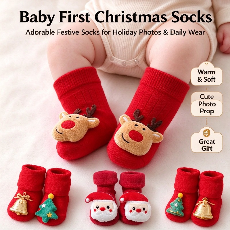 Unisex Baby Socks Non Slip - Skarpetki dla dzieci, dziewczynek i chłopców,