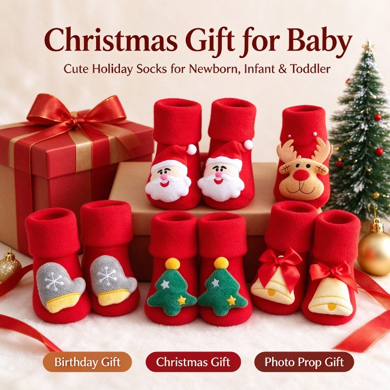 Skarpetki dla dzieci, dziewczy – Unisex Baby Socks Non Slip recenzja i cena