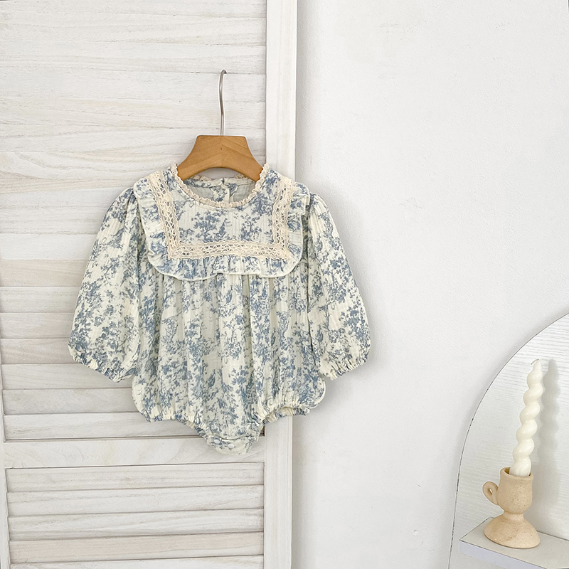 Dziewczęcy kombinezon w kwiato – Newborn Baby Girl Romper Floral recenzja i cena