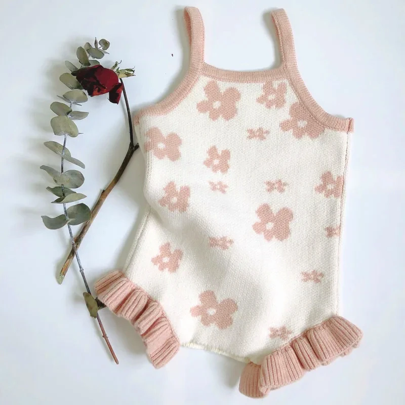 Jesienne nowonarodzone dziewcz – Newborn Baby Girl Romper Floral recenzja i cena